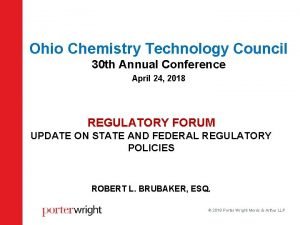 Ohio chemistry technology council