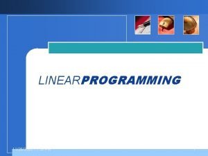 LINEARPROGRAMMING 11252020 11 39 PM 1 Example 1