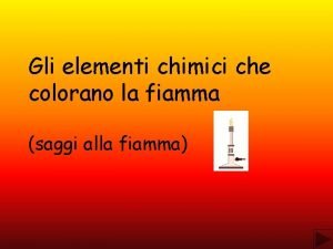 Saggi alla fiamma conclusioni