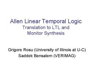 Allen Linear Temporal Logic Translation to LTL and