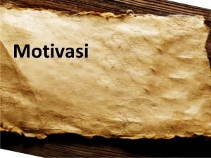 Peran motivasi dalam manajemen