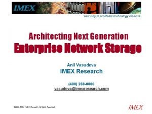 Next generation enterprise network