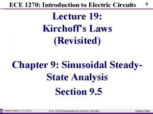 Introduction to electric circuits