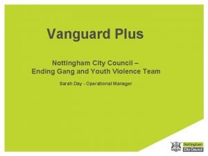 Nottingham youth offending team Nottingham youth offending team