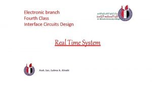 Electronic branch Fourth Class Interface Circuits Design Real