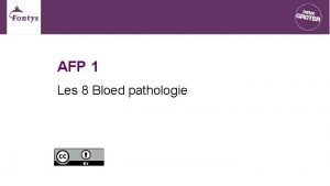 Afp bloed Afp bloed