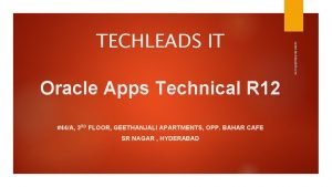 Oracle Apps Technical R 12 44A 3 RD