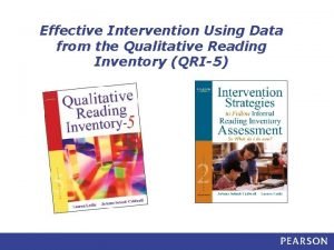 The qualitative reading inventory-5