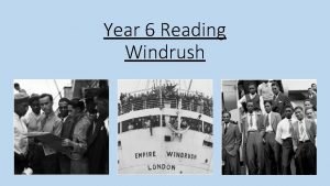 Windrush child poem questions and answers