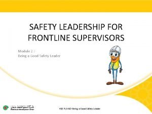 Supervisor development course module 2 answers Supervisor development course module 2 answers