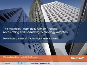 Microsoft architecture design session Microsoft architecture design session