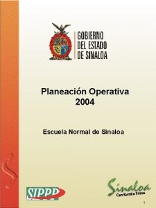 Sistema Integral de Planeacin Programacin y Presupuestacin Proceso