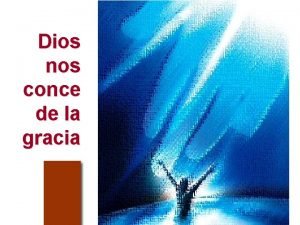 La gracia santificante