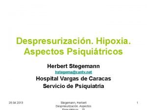 Despresurizacin Hipoxia Aspectos Psiquitricos Herbert Stegemann hstegemacantv net