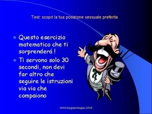 Test posizione preferita