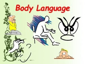 Body Language Content WHAT IS BODY LANGUAGE UNDERSTANDING