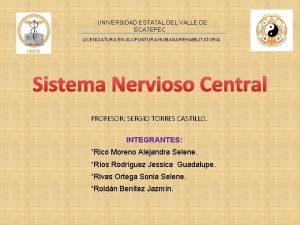 UNIVERSIDAD ESTATAL DEL VALLE DE ECATEPEC LICENCIATURA EN