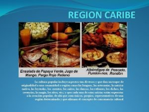 Aspectos de la region caribe