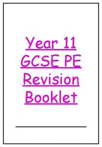 Mental preparation gcse pe