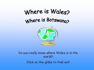 Cities in wales