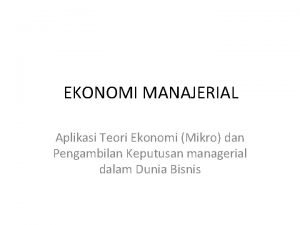 Learning curve ekonomi manajerial Learning curve ekonomi manajerial