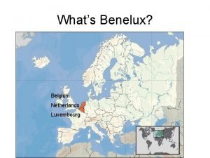Whats benelux
