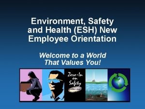Esh environmental safety health