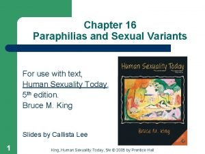 Paraphilias