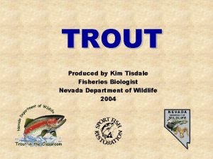 Lahontan cutthroat trout facts