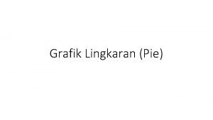 Contoh diagram pie