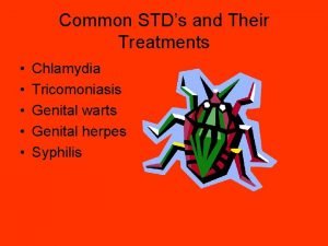 Common STDs and Their Treatments Chlamydia Tricomoniasis Genital