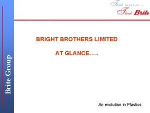 Bright brothers ltd pondicherry