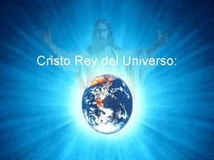 Cristo Rey del Universo Jess tuvo linaje de