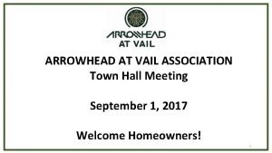 Arrowhead at vail association