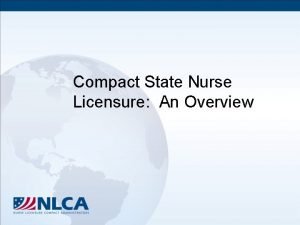 Compact state definition Compact state definition