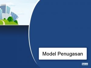 Model penugasan merupakan bentuk khusus dari Model penugasan merupakan bentuk khusus dari