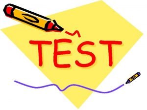 TEST Sljedei kratki test od 4 pitanja govori