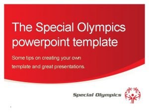 Olympics template powerpoint