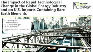 The Impact of Rapid Technological Change in the