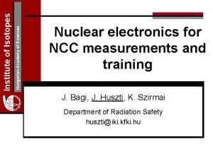 Hungarian Academy of Sciences Institute of Isotopes Nuclear