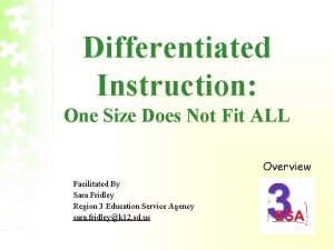 Think dots differentiated instruction