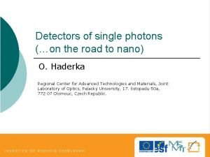 Single photon detector