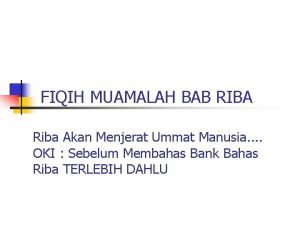 Contoh riba