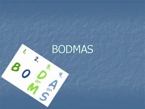 BODMAS Why do we need BODMAS when you