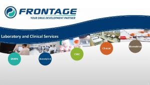 Frontage clinical services secaucus nj