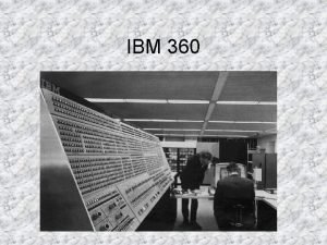 Ibm 360