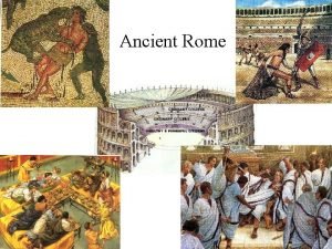Patricians of ancient rome Patricians of ancient rome