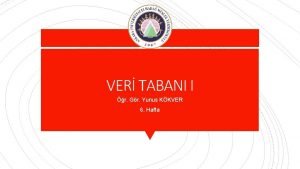 VER TABANI I r Gr Yunus KKVER 6