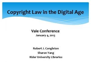 Copyright law
