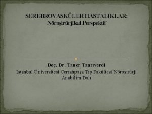 Prof taner tanrıverdi